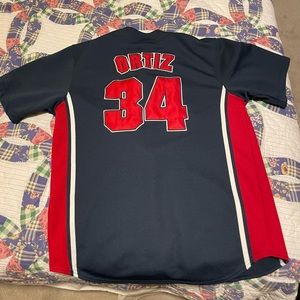 Medium David Ortiz Red sox jersey